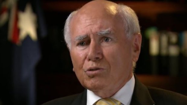 John Howard on CBS' <i>Sunday Morning </i>in the US, defending Australia's gun policy.