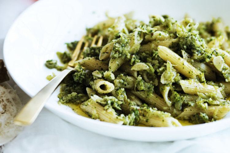 Neil Perry's Broccoli and anchovy penne.