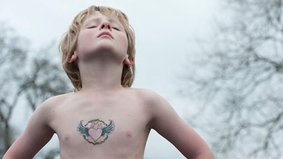 A still from <i>Gayby Baby</i> that fuelled controversy as it was distributed to parents on a flyer at Burwood Girls High School.