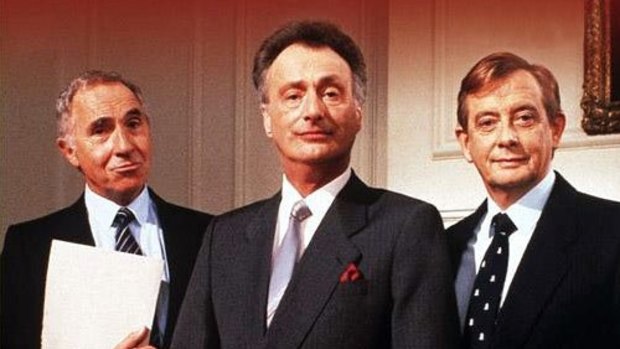 An 'outstanding' cast played Sir Humphrey, Jim and Bernard in <i>Yes Minister</I>.
