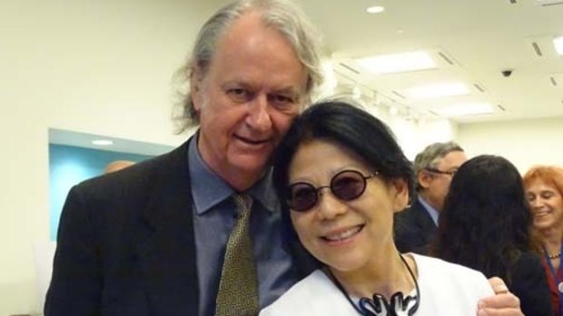 Sheri Yan and husband Roger Uren