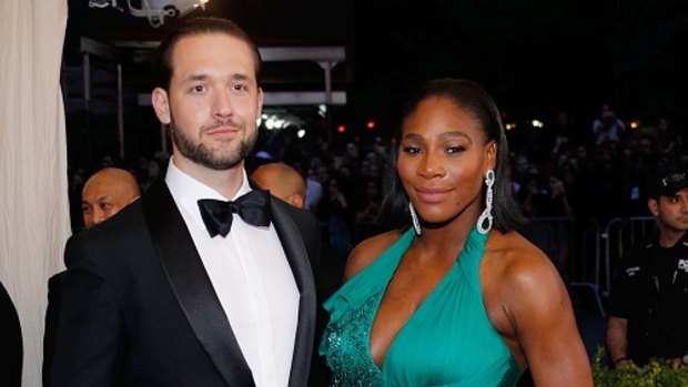 Reddit co-founder Alexis Ohanian with fiance Serena Williams.