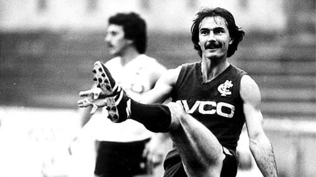 Former Carlton player Ken Hunter was the first person of many to be called by Caroline Wilson in her role as chief football writer. 