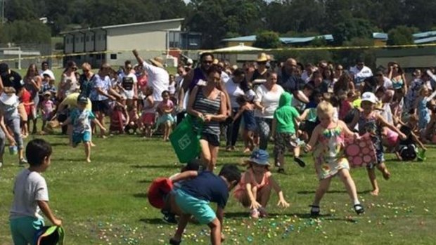 Young familes at Pimpama on the Gold Coast - Australia's fastest growing region.