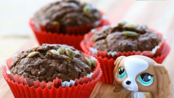 Kick up the nutrients in your chocolate muffin with some seeds. 