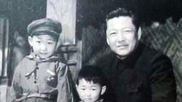 Xi Zhongxun and his sons.