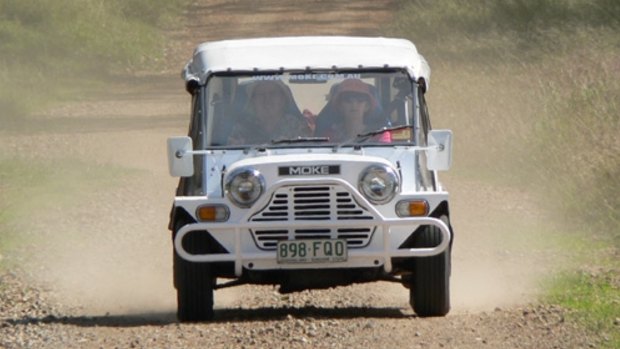 The Moke: underpowered but always up for an Australian adventure.