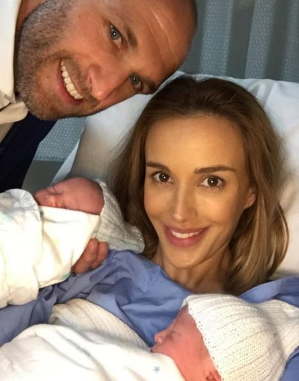 Chris and Bec Judd have recently welcomed twin boys to their brood.