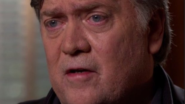 Former White House chief strategist Steve Bannon says GOP voters will lose enthusiasm for Trump if he drifts to the centre on immigration. 