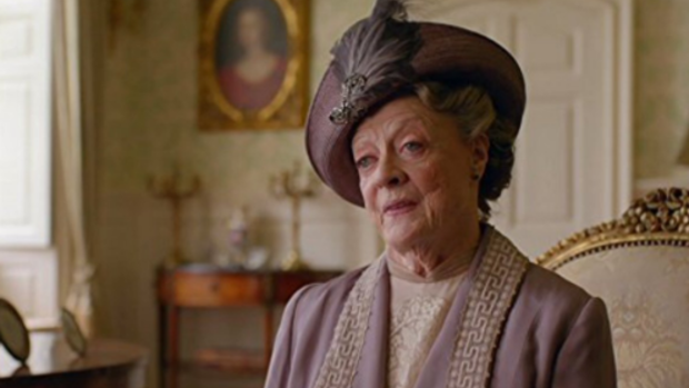 Dame Maggie Smith in <i>Downton Abbey</i>.