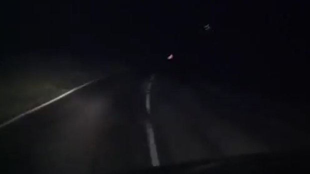 The video filmed inside a speeding car, that claimed the lives of Michael Owen and Kyle Careford.