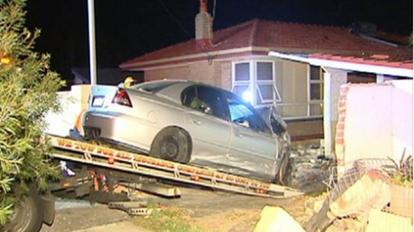 Lucky escape for sleepover kids as car crashes into Rockingham house