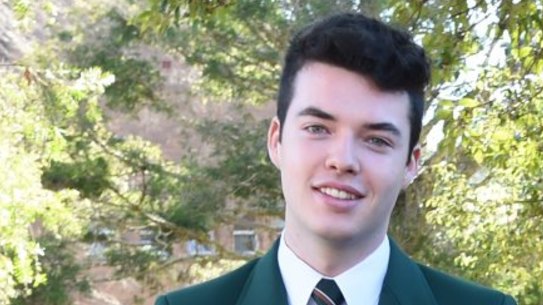 Cumberland HSC students from 1967 and this year.
Luke Salt, David Cook, Malcolm McDivitt, 
Leonida Najdovska.