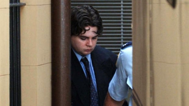 William Matheson after he was sentenced to 27 years for the murder of Lyndsay van Blanken in 2006. 