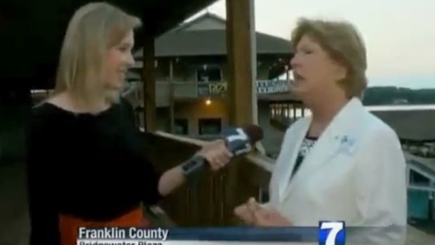 Alison Parker was interviewing Vicki Gardner when shots rang out. 