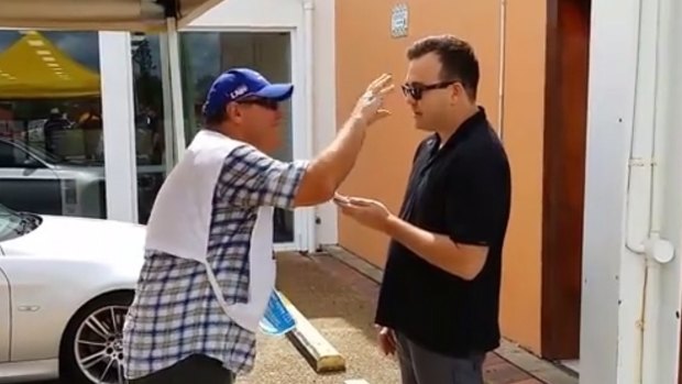 LNP MP Ray Stevens grabbed attention with his dance moves in the third week of the election campaign.