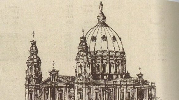 The proposed Holy Name Cathedral in Brisbane.