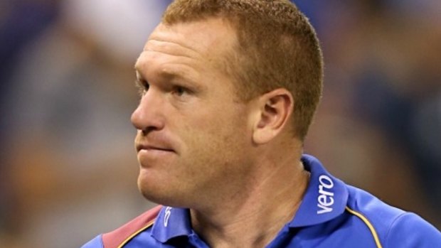 Payout pressure: The AFL wanted Brisbane Lions coach Justin Leppitsch to have reduced payout terms in his contract.