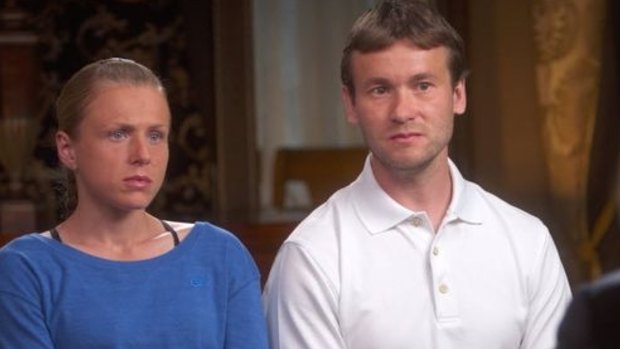 Whistleblowers: Yuliya and Vitaly Stepanov revealed the extent of Russian doping at the 2014 Sochi Winter Olympics.