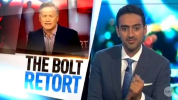 Waleed Aly takes on Andrew Bolt over climate change science on The Project.