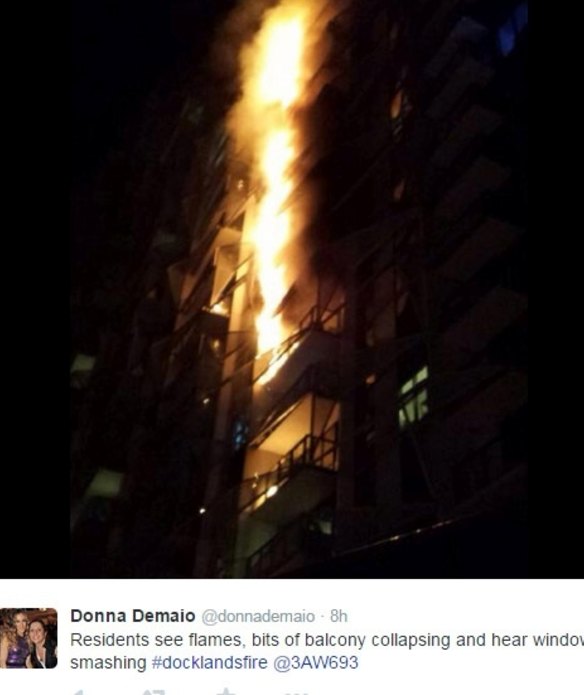Department investigating flammable cladding work in a tower made from ...