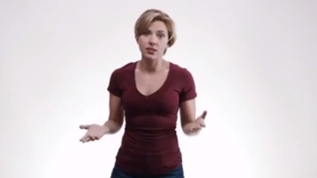 Scarlett Johansson and others urged people to register to vote.