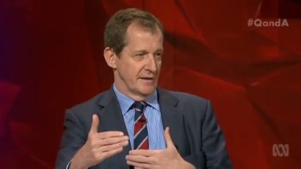 Tony Blair's former spin doctor, Alastair Campbell, joked that Pyne should join the Labor Party.
