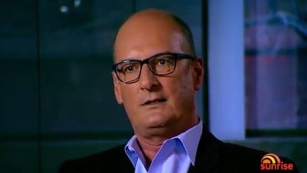 David Koch fought back tears on Sunrise as he shared a very personal story ahead of Father's Day.