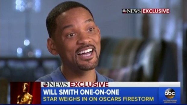 Will Smith, who won't attend the Academy Awards, said diversity in Hollywood and at the Oscars seemed to be going in the 'wrong direction'.