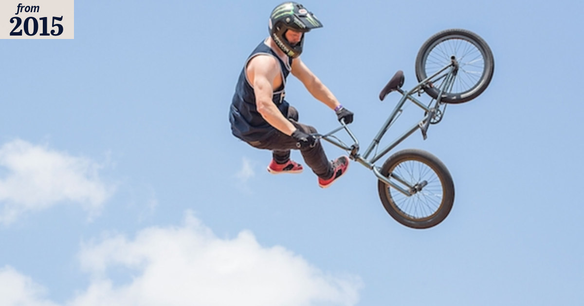 BMX rider learns of sports award nomination after grandfather read it ...