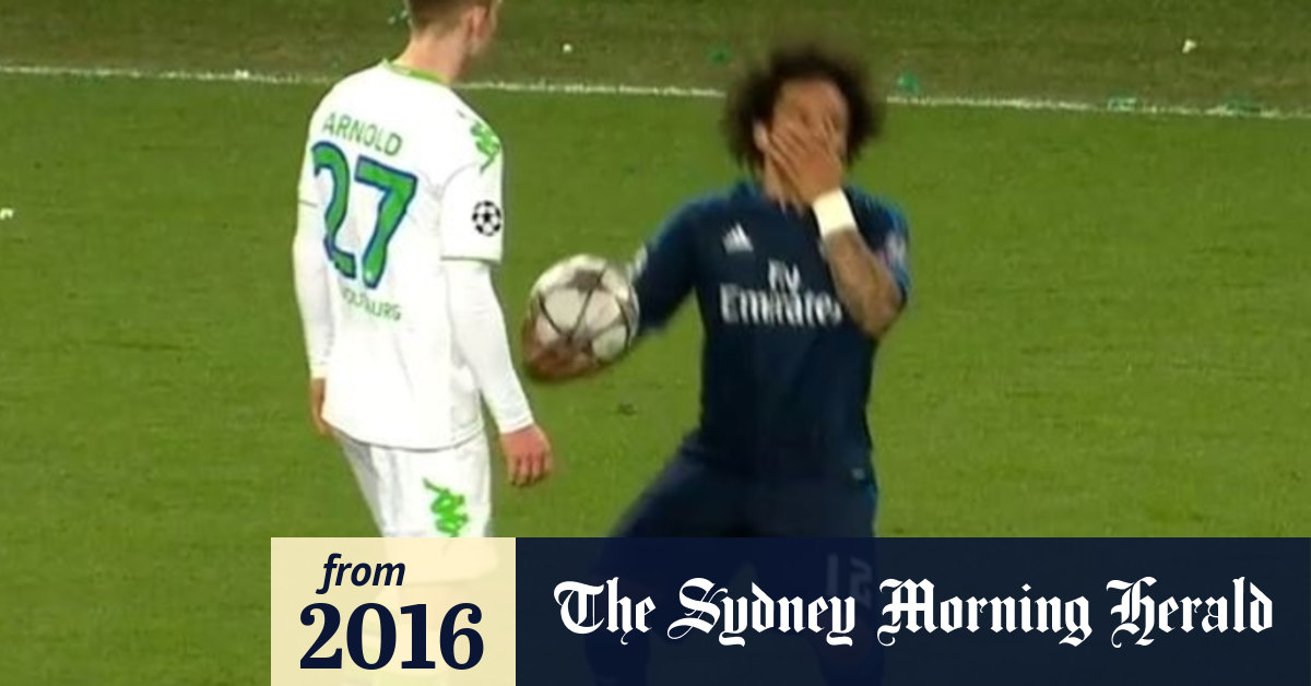 Real Madrid Defender Marcelo Blasted For Dive In Champions League Loss To Wolfsburg