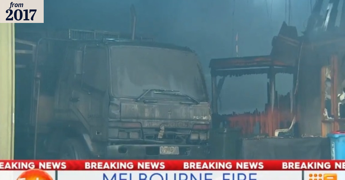 Keilor East factory fire treated as suspicious with damage bill in millions