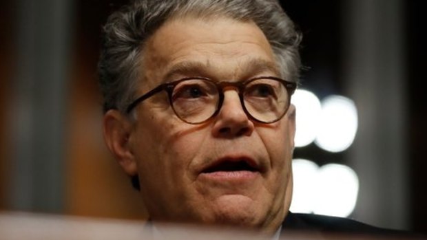 Al Franken has apologised for two instances of inappropriate touching.