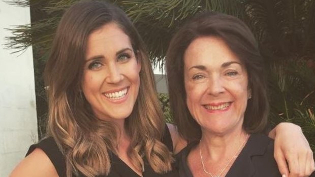 The Bachelorette Australia, Georgia Love with her mother Belinda Love who died of pancreatic cancer in October.