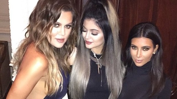 Maybe they were born with it? Or not: Khloe, Kylie and Kim.