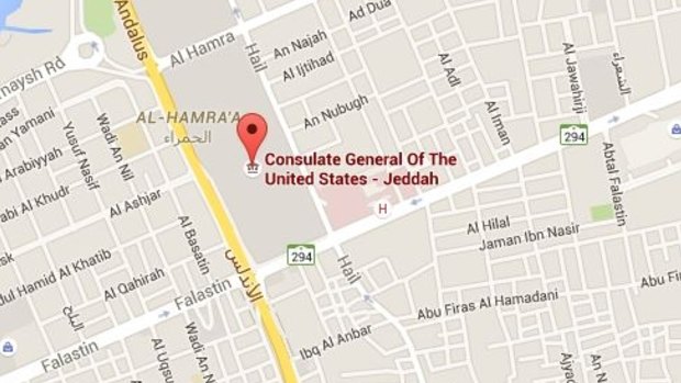 A suicide bomber targeted the US consulate in Jeddah on Monday.
