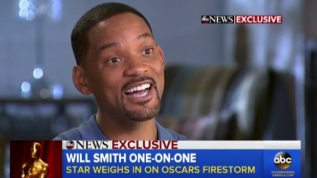 Will Smith, who won't attend the Academy Awards, said diversity in Hollywood and at the Oscars seemed to be going in the 'wrong direction'.