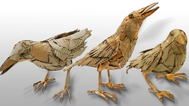 Assorted Birds, Tim Buckland. Habitual Creatures, Belconnen Arts Centre.