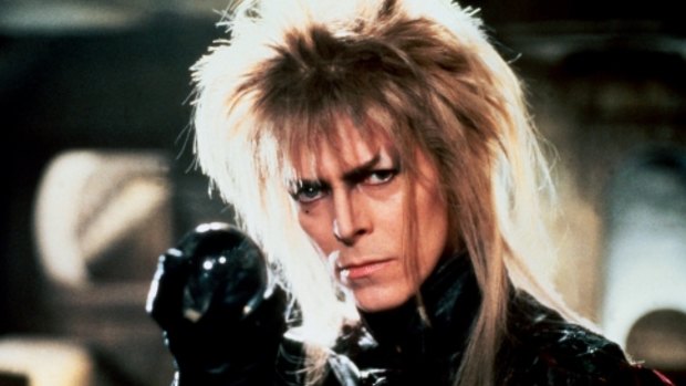 One of David Bowie's most memorable film roles, as the Goblin King in 1986's Labyrinth.