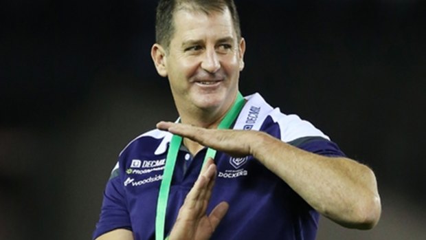 Ross Lyon has started playing some kids but can he take Freo all the way?