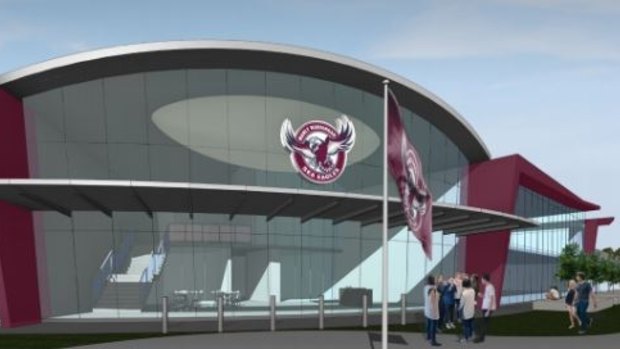 Unveiling: An architect's rendering of Manly's new Centre of Excellence.