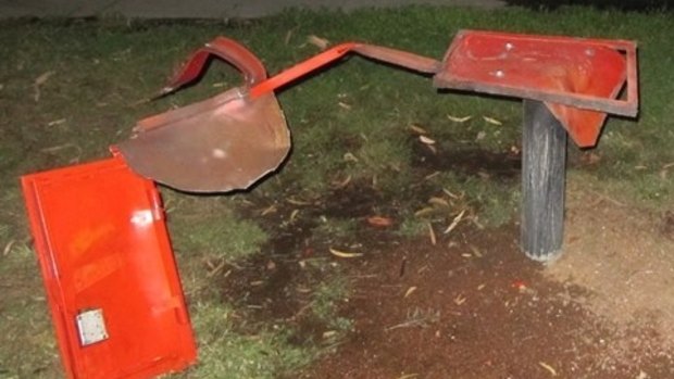 Australian Post box allegedly blown up in Canberra on New Years Day