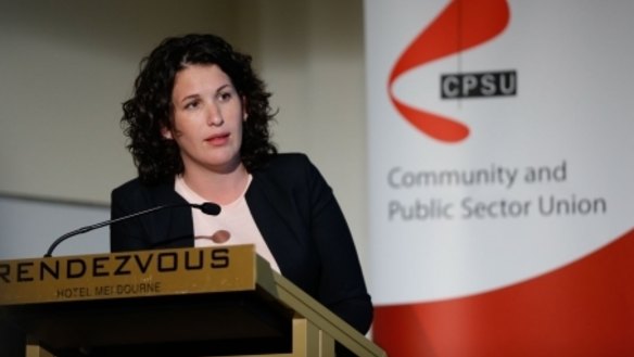 CPSU deputy secretary Melissa Donnelly.