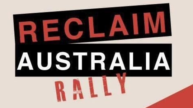 The Reclaim Australia Rally logo.