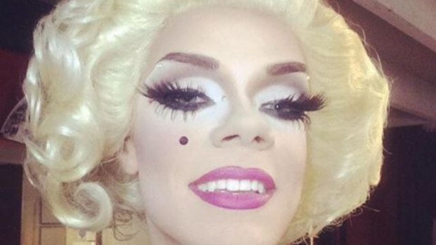 Melbourne professional drag queen Art Simone was forced to delete her personal Facebook profile.
