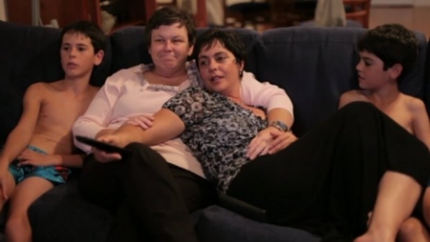 A still from the documentary film <i>Gayby Baby</i>.