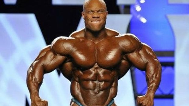 phil heath arms size