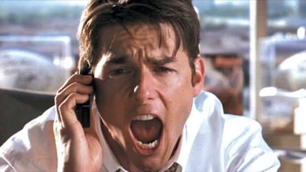 Not all player agents are as enthusiastic as Jerry Maguire.