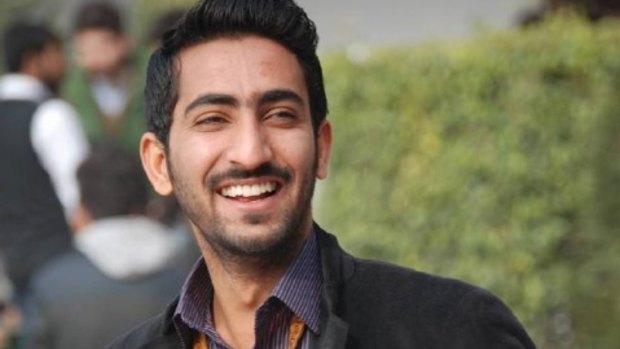 University of Newcastle student Mohsin Awan was swept out to sea on Sunday night. 