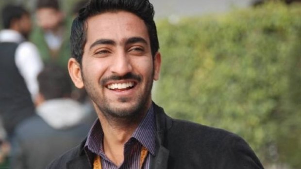 University of Newcastle student Mohsin Awan was swept out to sea on Sunday night. 